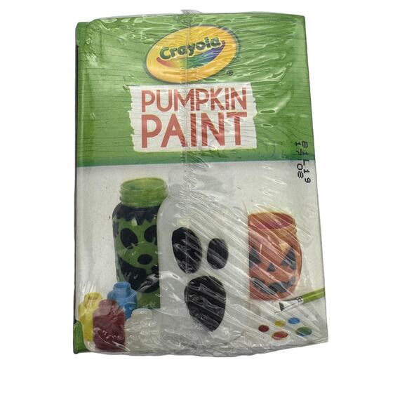 Crayola Pumpkin Paint Kit - 6 Acrylic Colors, Non-Toxic, Craft Set - Picture 2 of 5